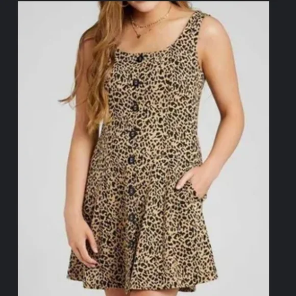 NWT Altar'd State leopard print dress - Picture 3 of 10